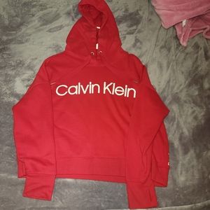 Calvin Klein cropped hoodie